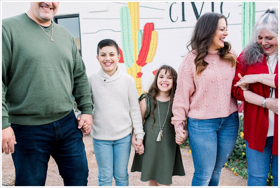 Downtown Chandler Family Photos
